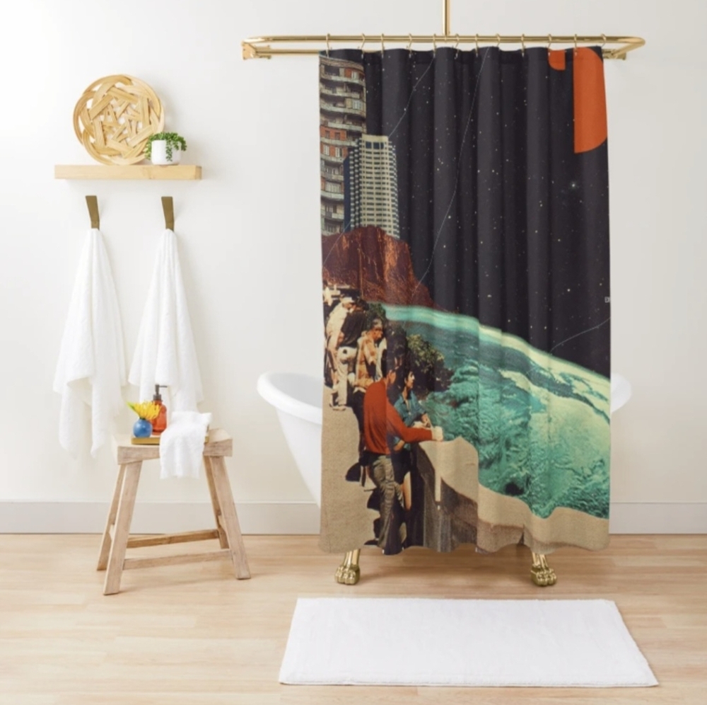Frank Moth • Shower curtain